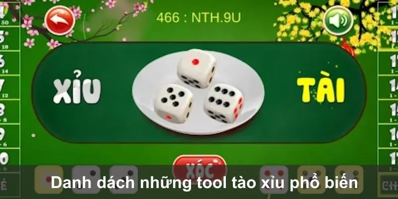 Các tool hack tài xỉu được dùng nhiều nhất 2025